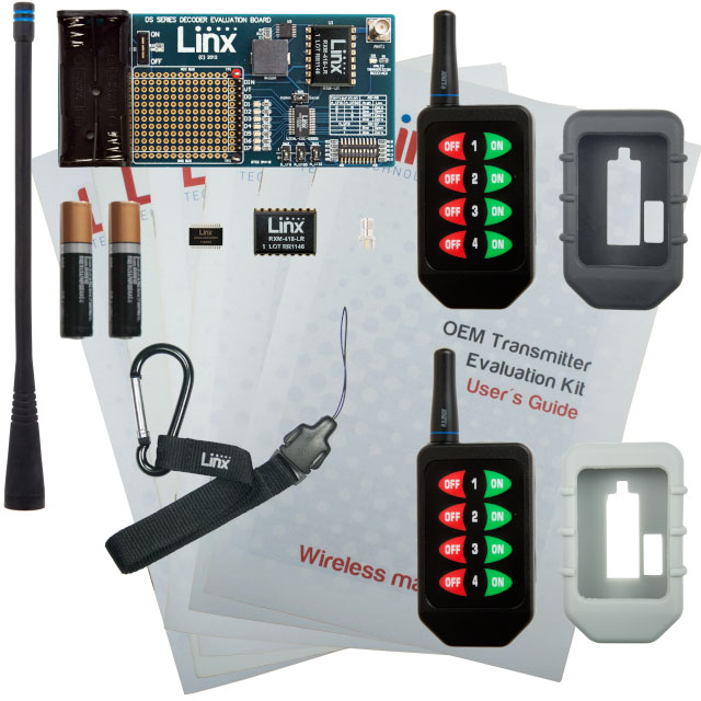EVAL-418-HHLR Linx Technologies Inc.  Cartes de kits d'évaluation et de développement RF